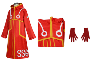 Ecowalson Egghead Island disfraz Monkey D <span class=keywords><strong>Luffy</strong></span> Robe Cosplay disfraz 163 <span class=keywords><strong>Luffy</strong></span> <span class=keywords><strong>chaqueta</strong></span> abrigo sombrero traje <span class=keywords><strong>de</strong></span> Halloween - Product Image 3