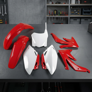 Kit di plastica OEM per accessori moto Honda CRF 450R 2008-2008 - Product Image 3