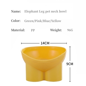 Nuova Ciotola Rialzata per Gatti Macaron, Protezione Collo, Ciotola per Cibo e Acqua, Piatto per Alimentazione Animali Domestici, Ciotole per Cibo Gatti - Product Image 4