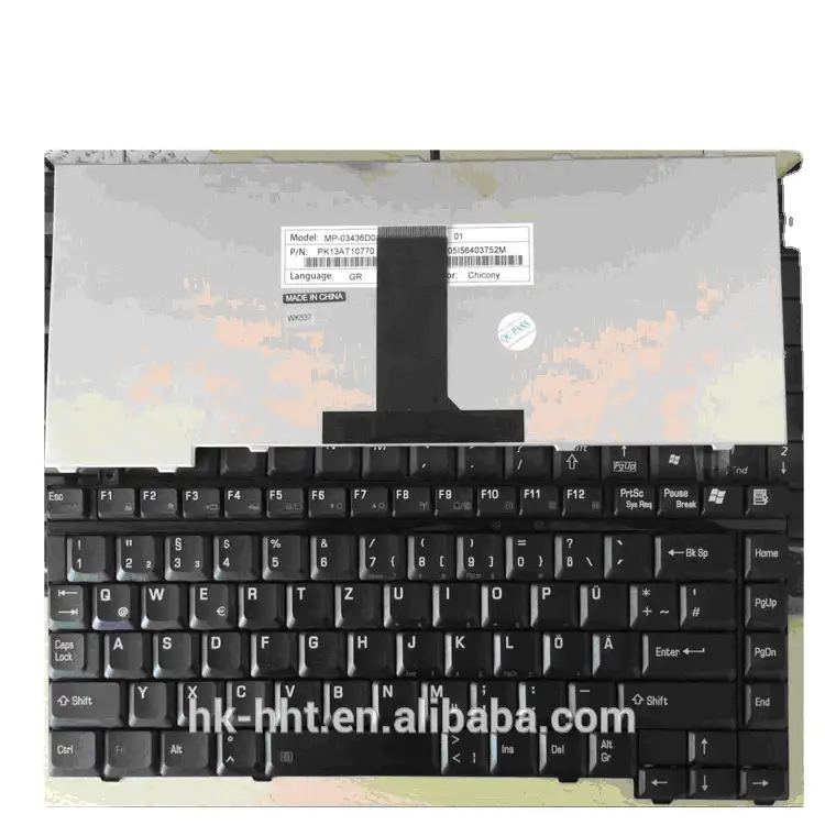 For Toshiba Satellite A200 A205 A210 A215 laptop GR keyboard