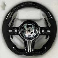 Accessoires de modification de volant automobile en carbone forgé pour BMW F10 F30 F31 F32 F20 E92 E60 X6 E71 X5 E70 M3 M4 M6