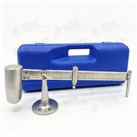 Densímetro de Líquidos de Acero Inoxidable para Fluidos de Perforación - Alta Precisión, Escala Doble, Balanza de Lodo Duradera Serie XYM