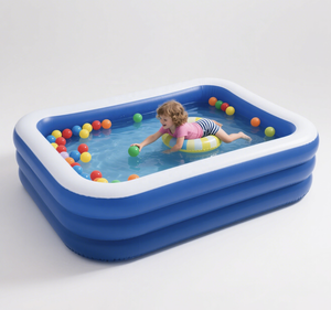 Yetişkinler için kalınlaşmış PVC şişme açık ev yüzme havuzu çocuk ve bebekler havuz oyuncaklar dahil - Product Image 3