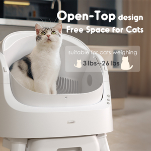 Petpivot nuovo Design Hot Open Top automatico lettiera per <span class=keywords><strong>gatti</strong></span> wc per <span class=keywords><strong>gatti</strong></span> di grandi dimensioni - Product Image 2