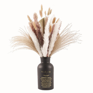 Top des ventes, Bouquet de fleurs de pompons séchés, petits bouquets d'herbe de Pampas séchés, décoration de mariage Boho, 45 <span class=keywords><strong>cm</strong></span>, 30, 60, <span class=keywords><strong>80</strong></span> pièces, L-DB - Product Image 4
