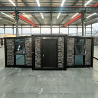 Nouvelle Villa Modulaire Préfabriquée Pliable et Détachable à Deux Étages, 40 pieds, 2 Chambres, Haute Intensité, Modèle 2026