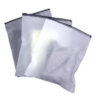 Sac en plastique LDPE réutilisable et recyclable avec fermeture éclair et impression personnalisée, avec marquage à chaud pour l'emballage des chaussures et des chaussettes