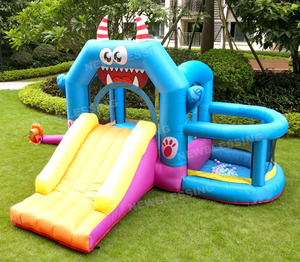 Casa Inflable con Diseño de Demonio Feliz y Piscina de Pelotas NBHL-027, Brincolín Inflable con Diseño de Demonio Feliz - Product Image 4