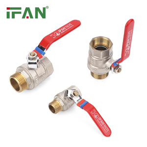 IFANボールバルブ長いハンドルねじ真鍮製 - Product Image 5