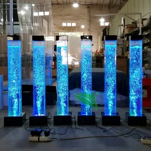 Trang Trí Trong Nhà Tầng Thường Vụ Màu Thay Đổi LED Acrylic Water Bubble Quảng Trường Cột Đèn - Product Image 2