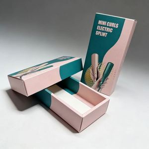 Caja de Cartón Blanca con Acabado UV OEM para Rizador de Pelo, Empaque de Alto Brillo para Herramientas de Peinado y Aparatos de Estilismo - Product Image 3