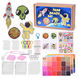 Kit de Cuentas Fusibles de <span class=keywords><strong>2</strong></span>.6mm para Manualidades, Juguetes Educativos de Rompecabezas, Arte Pixelado Creativo para Niños, con Accesorios, <span class=keywords><strong>Precio</strong></span> de Fábrica - Product Image 2