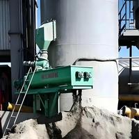 Système de conditionnement des cendres volantes pour centrale électrique à charbon, mélangeur humidificateur avec pales résistantes à l'usure