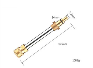 Barra di prolunga per <span class=keywords><strong>idropulitrice</strong></span> ad alta pressione a 1/4 connettore rapido per adattatore per <span class=keywords><strong>accessori</strong></span> per la pulizia kancher <span class=keywords><strong>lavor</strong></span> nilfisk - Product Image 4