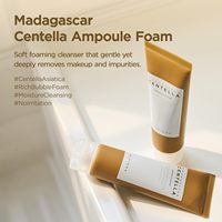 Skin1004 High Centella Ampoule Infused Soothing Soft Foam Deep Cleansing Madagascar Centella Ampoule Foam pour tous types de peaux