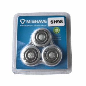 Cabezales de Repuesto para Afeitadora Eléctrica Mishave SH30 SH50 SH70 SH90, de Acero Inoxidable, Resistentes al Agua IPX6, con Alimentación USB, para Cuerpo y Zona del Bikini - Product Image 6