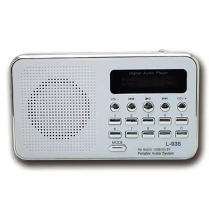 Yofits L-938 giá rẻ giá xách tay cổ điển và Retro tự động quét kỹ thuật số FM Radio <span class=keywords><strong>Receiver</strong></span> - Product Image 4