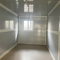 Maison conteneur préfabriquée à faible coût et construction rapide, bâtiment modulaire portable pour bureau, dortoir, stockage