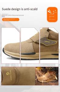 Chaussures de sécurité anti-impact, résistantes aux perforations, à isolation électrique, avec embout <span class=keywords><strong>en</strong></span> plastique personnalisé et semelle <span class=keywords><strong>en</strong></span> caoutchouc, 10KV pour soudeur électrique - Product Image 4