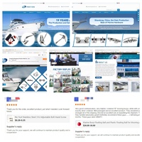 Siège Inclinable Mingyang Marine pour Bateau avec Coussin Blanc, Dossier et 4 Porte-Cannes à Pêche