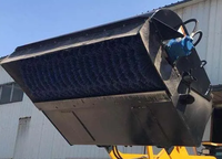 Nueva barredora de carreteras deslizante pequeña de alta calidad marca ZM, barredora hidráulica cerrada para limpieza exterior, accesorio con 6 meses de garantía.