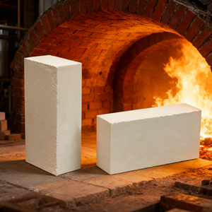Fırın astarı ve fırın yapımı için yüksek sıcaklı<span class=keywords><strong>k</strong></span> dayanımı endüstriyel mullit refrakter tuğla - Product Image 1