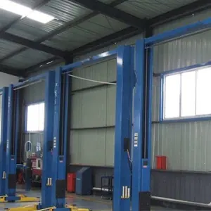 2 Post Car Column Lift Double Cylinder Hydraulic Lift