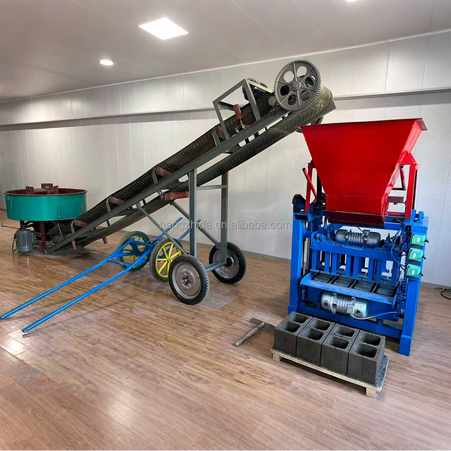 Factory Direct Sales Cheapest Interlocking Cement Clay Manual Design Maker Price Logo Concrete Automatic Brick Making Machine