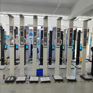 เครื่องชั่งน้ำหนักวัดส่วนสูงและไขมันในร่างกายแบบ LCD สำหรับโรงพยาบาล ผลิตจากเหล็ก ดีไซน์ใหม่ล่าสุดจาก LEKA Medical สินค้าขายดี OEM/ODM - Product Image 4