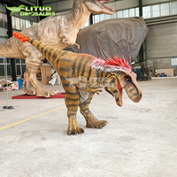 Gerçekçi gerçek robotik dinozor takım Dino T-rex kostüm satış Dinosaure