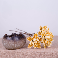 Pabrik Huhuan Bunga Bauhinia Asli Berkualitas Tinggi Buatan Tangan Alami Terawetkan dari Kayu Lotus, Bunga Kering Asli untuk Dekorasi Rumah Zen, Pernikahan, dan SPA