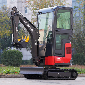 Mini-excavatrices Landward en promotion, 1,8 tonne, pour usage domestique, machine de terrassement hydraulique, CE EPA, haute qualité, livraison gratuite - Product Image 2