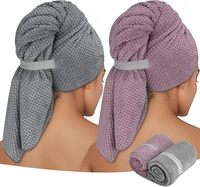 Large Quick-Dry Microfiber Hair Towel Wrap Turban