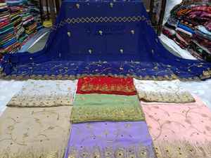 สินค้าขายดี ผ้าพันคอชีฟอง Garbasar พร้อมงานปัก  รับออกแบบตามสั่ง ขายส่ง - Product Image 2