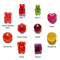 Gummies de créatine monohydrate 5000mg pour la croissance musculaire et l'augmentation de l'énergie, emballage personnalisé avec logo OEM, complément de santé pour adultes MixExt
