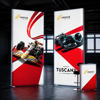 Système d'affichage mural LED grand format pour hall d'exposition, résistant aux intempéries, avec bande lumineuse SEG autoportante en PVC, sur mesure et sans outil