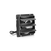 Ventilateur d'extraction mural solaire Super Air15V à roulement à billes sans balais pour cuisine et salle de bain, moteur DC, OEM, fabriqué en Chine
