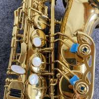 Wholesale/OEM/Factory Price Professional Performance BB/Eb Alto Saxophone Brass Flat B-key Wind Instruments Adult Beginners