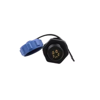 Connecteur Étanche IP68 de Type Circulaire en Plastique Série SP 13 à 2-7 Broches pour Usage Électrique, Fourni par l'Usine Ymys