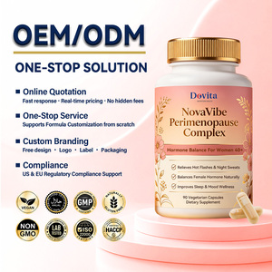 Herbal Extract <b>Menopause</b> Support Supplement Capsules for Women Natural Formula OEM Private Label Wholesale Bulk B2B Factory - Product Image 3