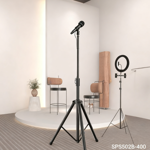 26 "đến 55" loa đứng khung loa với Vesa 100x100 đến 400x400mm Studio màn hình đứng có thể điều chỉnh Boom Arm mic đứng - Product Image 1