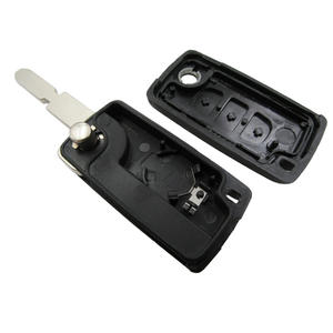 Haute qualité bon <span class=keywords><strong>prix</strong></span> p-eugeot 3 boutons (lumière) 406 coque de clé à rabat avec place de <span class=keywords><strong>batterie</strong></span> avec lame NE78 - Product Image 4