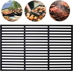 ตะแกรงเหล็กหล่อเคลือบสำหรับทำอาหารอุปกรณ์เสริมสำหรับเตาย่างบาร์บีคิวย่างแบบใช้แก๊สเตาย่างถ่าน - Product Image 1