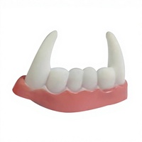 Accessoires de déguisement pour Halloween/Pâques/Carnaval 2023 : Aiguilles de vampire effrayantes, oreilles, gants en latex, modèle CH-XH001 pour fêtes costumées