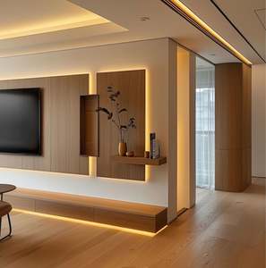 Ensemble de meubles sur mesure pour toute la maison, style bois original, respectueux de l'environnement, salon, salle à manger, cuisine, chambre à coucher - Product Image 1