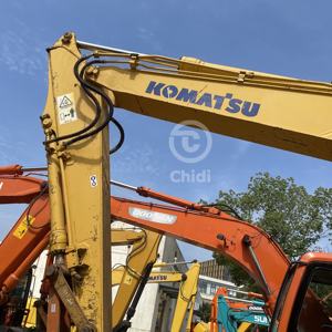 Excavadora hidráulica sobre orugas KOMATSU PC128US usada, motor original japonés de 13 toneladas y motor Mini excavadora de buena calidad - Product Image 5