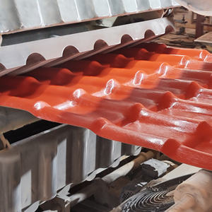 Tuiles de toiture ondulées en <span class=keywords><strong>PVC</strong></span> haute densité et en résine synthétique |   Tôles de toiture ignifuges et résistantes à la chaleur pour une utilisation durable dans les maisons - Product Image 3