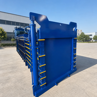 Presse à balles hydraulique horizontale entièrement automatique pour métaux ferreux, machine de compactage haute densité pour le recyclage de l'acier, du cuivre et de l'aluminium