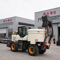 Camion malaxeur à béton haute performance 3m³ mini mobile à tambour, entraînement hydraulique pour projets routiers, prix direct usine