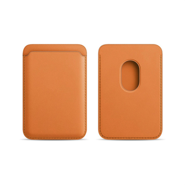 MagSafe-Compatible Magnetic Card Holder for Apple iPhone 16 Pro Leather Magnetic PU Leather Cover Card Holder Factory